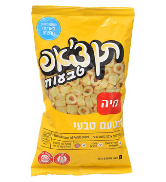 תן צ’אפ טבעות – חטיף בטעם טבעי - מיה תעשיות מזון